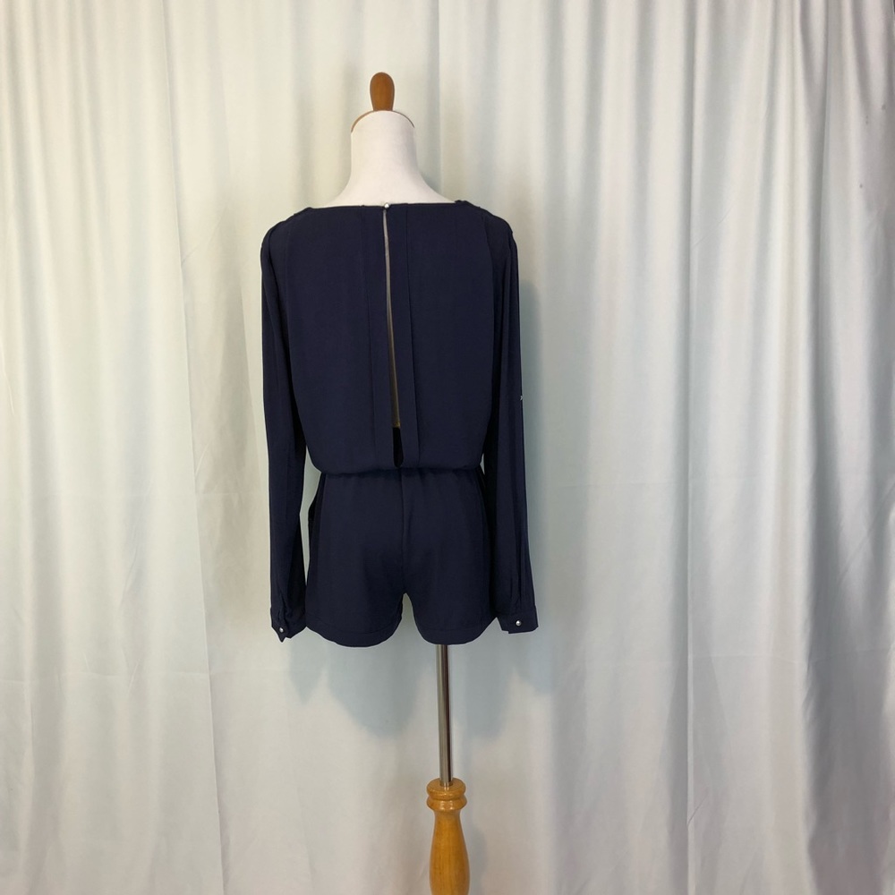 COMING SOON! Open Back Long Sleeve Romper - Picture 3 of 7